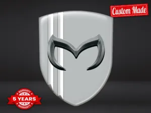Mazda Heckscheibenaufkleber Stern Premium Universal Auto